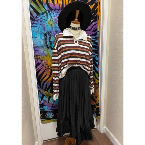 🌈 Striped amazing neck sweater top - Picture 10 of 11